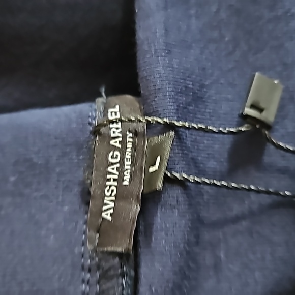 NWT Avishag Arbel Navy Blue Large maternity pants - Picture 5 of 5